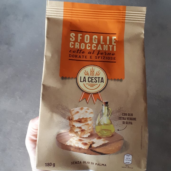 review photo of La cesta Sfoglie Croccanti shared by @peddy on 01 Apr 2022 - review