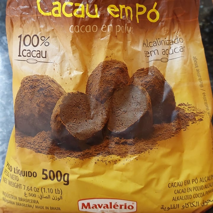 photo of Mavalerio Cacau em pó shared by @niolani on  23 May 2022 - review