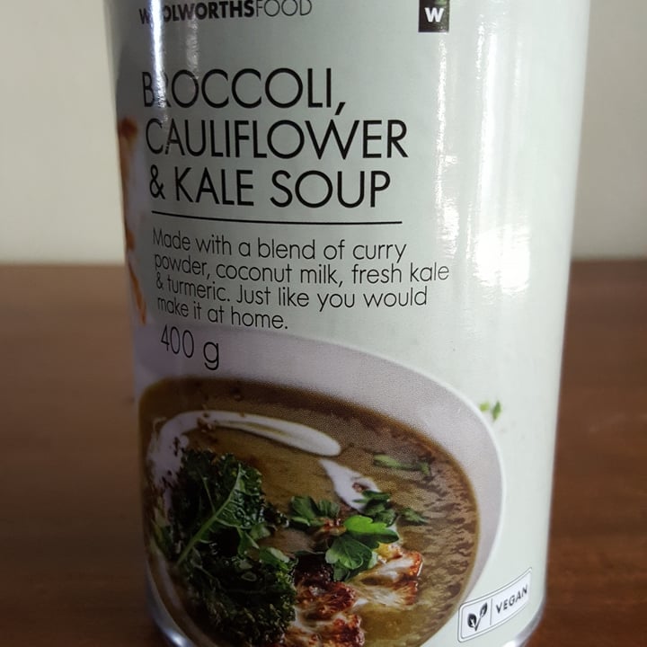 photo of Woolworths Food Broccoli, cauliflower and Kale soup shared by @hippiegirl on  22 Nov 2020 - review