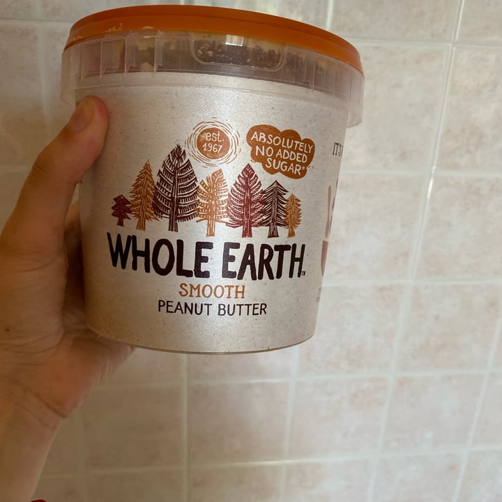 photo of Whole Earth Smooth peanut butter 1kg shared by @alessiafalchi92 on  14 Sep 2022 - review