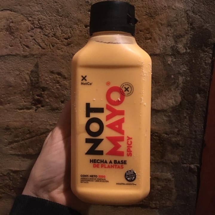 photo of NotCo Not Mayo Spicy shared by @marcegrilli on  09 Aug 2021 - review