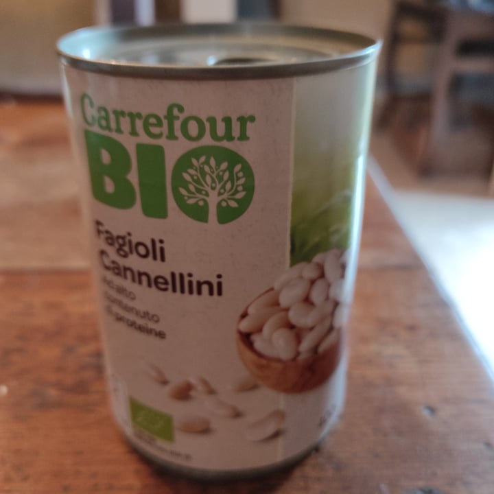 photo of Carrefour Bio Fagioli Cannellini shared by @tuscanvegan on  02 Oct 2021 - review
