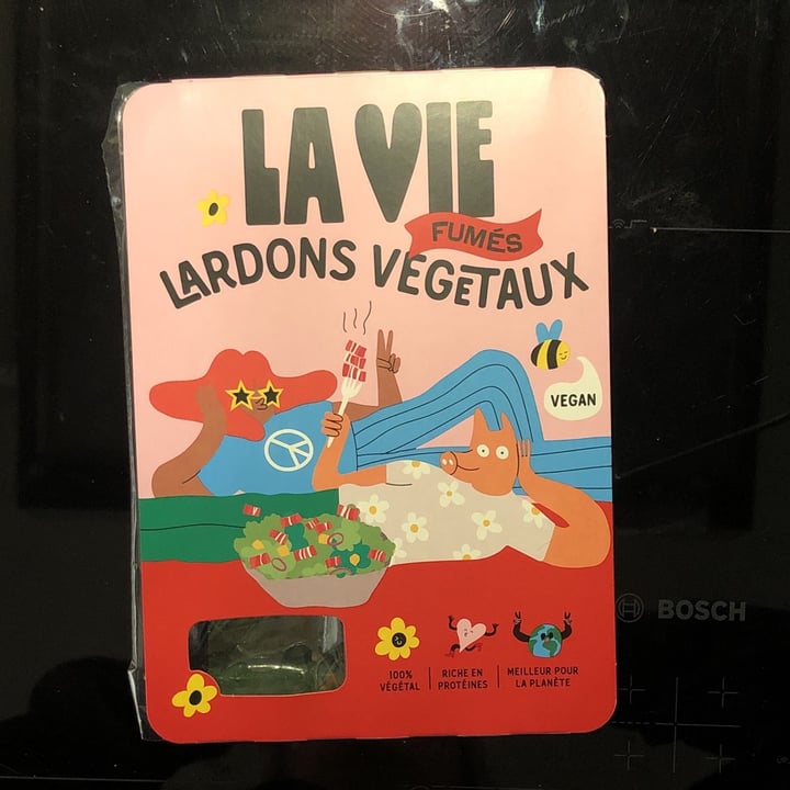 photo of La Vie Foods Lardons végétaux nature shared by @raffamarini on  10 Mar 2022 - review
