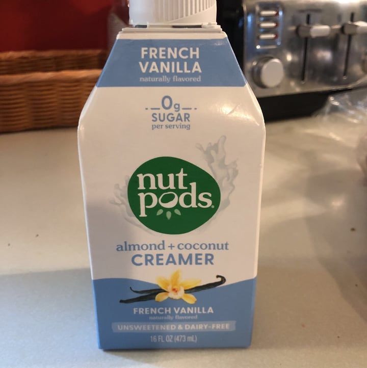 photo of nutpods French Vanilla Almond + Coconut Creamer shared by @stopconsuminganimals on  06 Jul 2021 - review