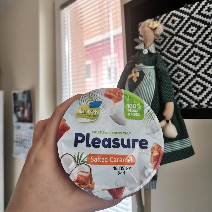 photo of Planton Salted caramel Pleasure yougurt shared by @valibabali on  21 Apr 2022 - review