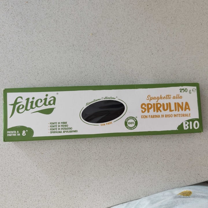 photo of Felicia Spaghetti alla spirulina shared by @elena93 on  27 Aug 2022 - review