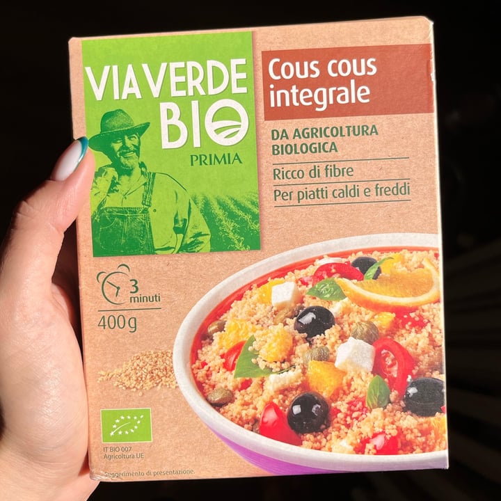 photo of Via Verde Bio Cous cous shared by @federicapraderio on  20 Oct 2022 - review