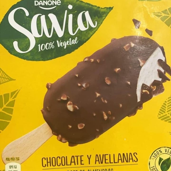 photo of Danone Helado Chocolate y Avellana shared by @valeriagarcia on  01 Sep 2020 - review