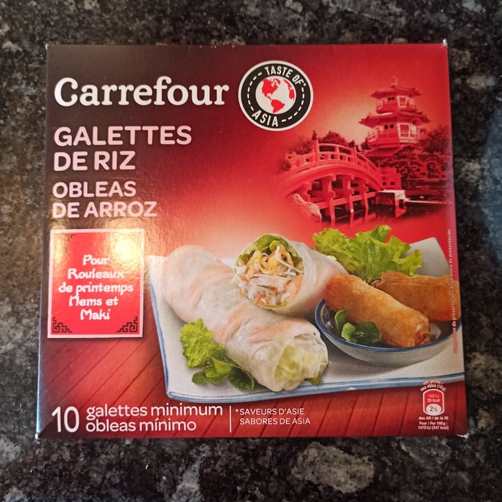 Carrefour Obleas de arroz Review