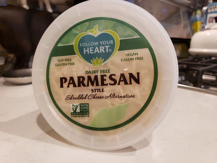 photo of Follow your Heart Dairy-Free Parmesan Shredded shared by @sandralhmb on  17 Aug 2019 - review