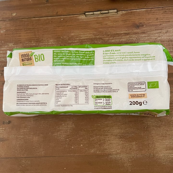 review photo of verso natura bio sfoglie di riso e mais shared by @maniecleo on 02 Nov 2022 - review