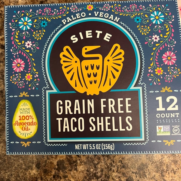 photo of Siete Family Foods Grain Free Taco Shells shared by @wmoon on  11 Dec 2021 - review