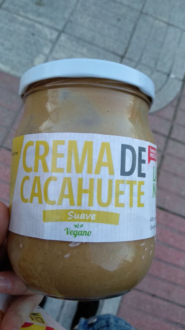photo of La Natural Crema De Cacahuete shared by @patriinmars on  03 Mar 2020 - review