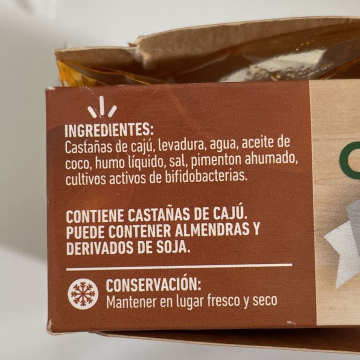 photo of Felices Las Vacas Questaña Queso Vegano Ahumado shared by @ekanitanutricion on  23 Sep 2022 - review