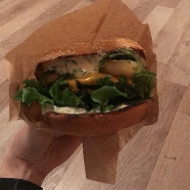Foto del piatto “Vishy burger”