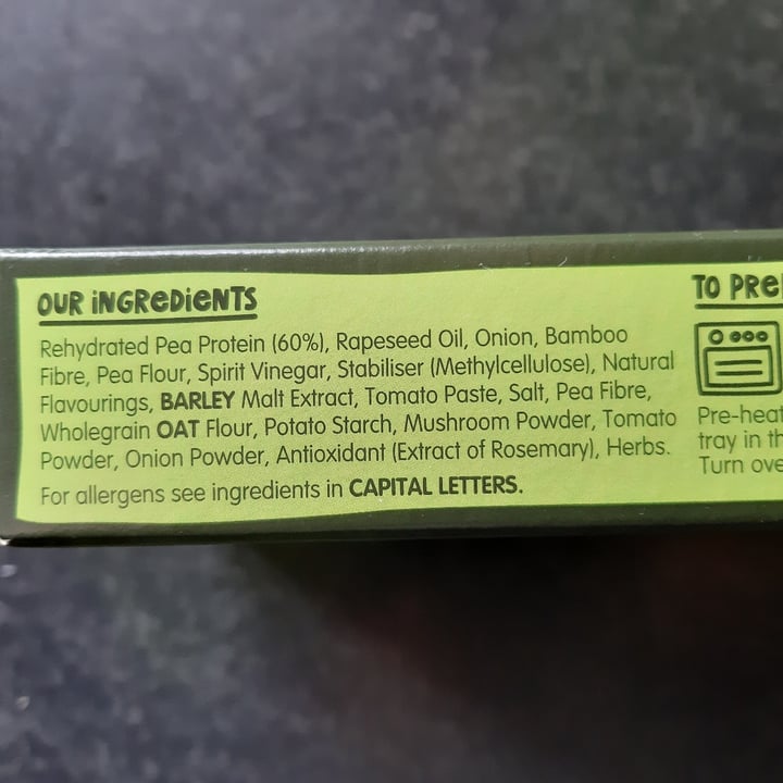 photo of Bird's Eye Green Cuisine 2x Meat free burgers shared by @animalfriendly on  07 Dec 2022 - review