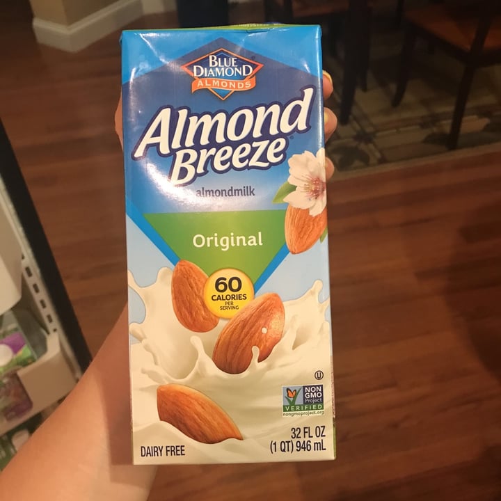 photo of Blue Diamond Almond Milk Original shared by @mfretland on  25 Apr 2020 - review
