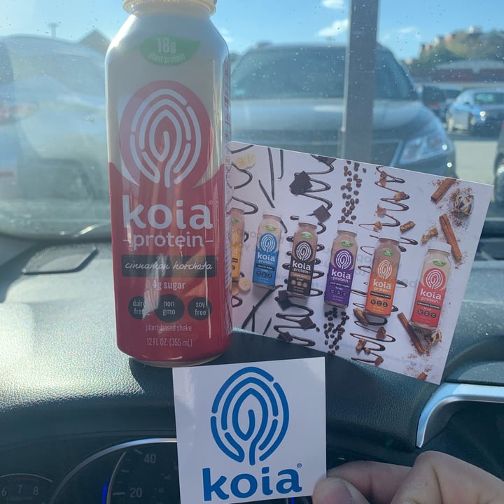 review photo of Koia Cinnamon Horchata shared by @vegan4life1991 on 16 Oct 2021 - review