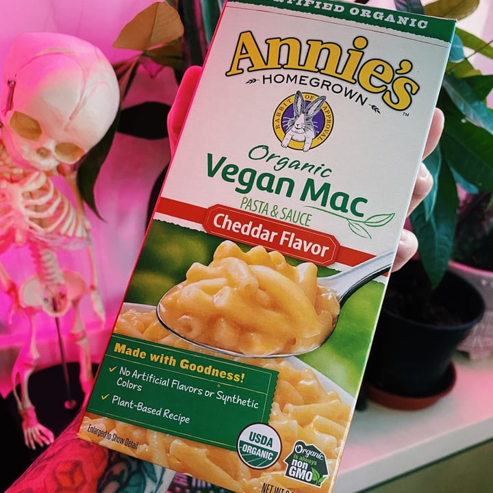 review photo of Annie’s Organic Vegan Mac Cheddar Flavor shared by @evilratking on 30 May 2021 - review
