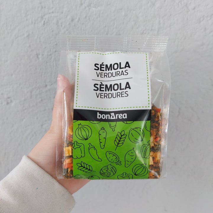 photo of BonÀrea Sémola de verduras shared by @amarok on  13 Jan 2021 - review