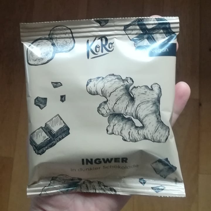 review photo of Koro zenzero candito ricoperto di cioccolato fondente shared by @martiabc on 09 Dec 2022 - review