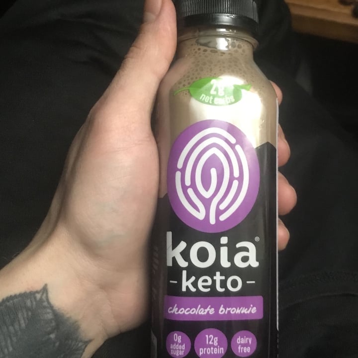 review photo of Koia Chocolate Brownie shared by @veganenthusiast4life on 28 Feb 2022 - review