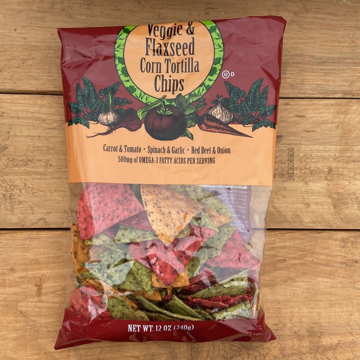 photo of Trader Joe's Veggie & Flaxseed Corn Tortilla Chips shared by @jen12345 on  15 May 2021 - review
