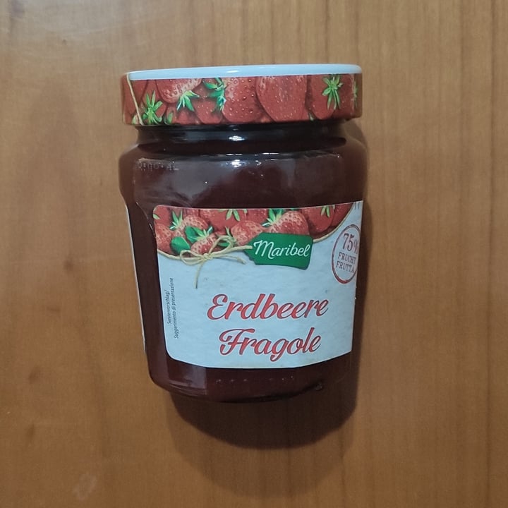 review photo of Maribel Strawberry jam 75% fruit shared by @alecalcifer on 31 Mar 2022 - review