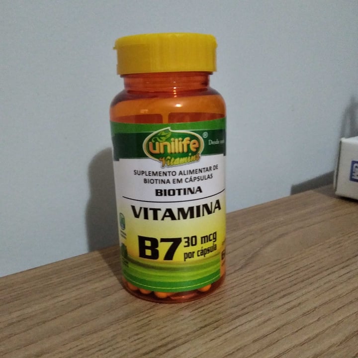 review photo of Unilife Vitamins Vitamina B7 shared by @elianatsreis on 29 Apr 2022 - review