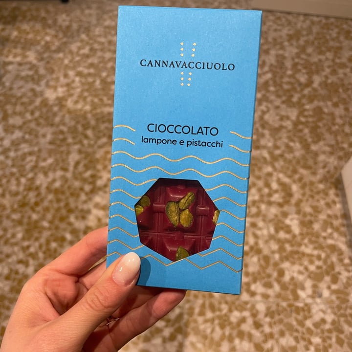 review photo of Antonino Cannavacciuolo Cioccolato Lampone E Pistacchi shared by @elisaalberti on 30 Mar 2022 - review