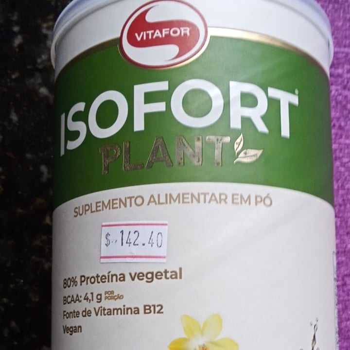 photo of Vitafor Isofort Plant Vegano shared by @novaterra on  04 Jun 2022 - review