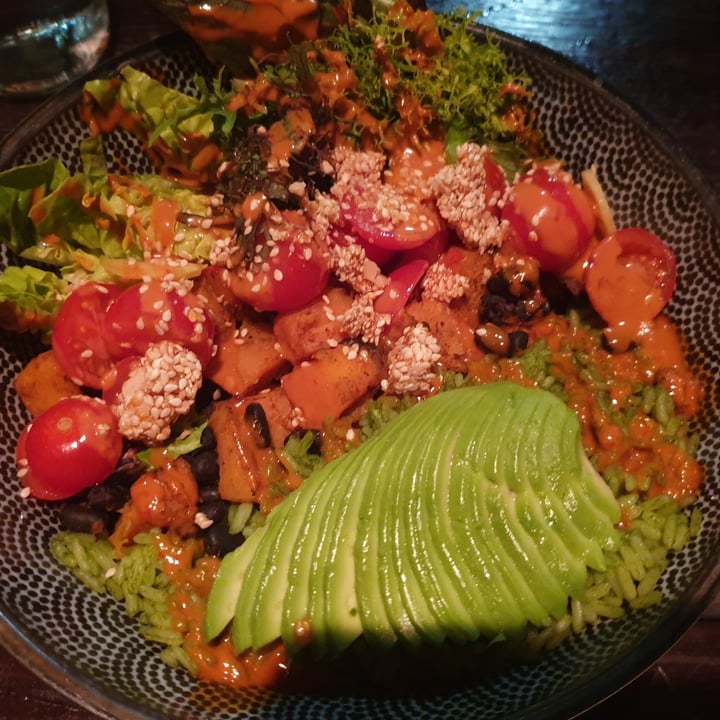 review photo of Santos Wieden I Mexican Grill & Bar Vegan Burrito Bowl shared by @mischidream on 30 Oct 2020 - review