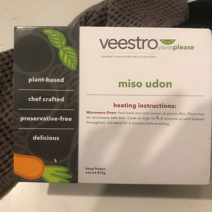 photo of Veestro Miso Udon shared by @ceciasas69 on  22 Jul 2021 - review