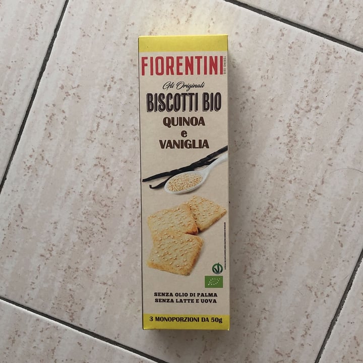 photo of Fiorentini Biscotti Bio Quinoa E Vaniglia shared by @miraveg on  19 Jun 2022 - review