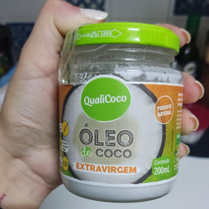 photo of Qualicoco Óleo de côco extravirgem shared by @anafranck on  28 Sep 2022 - review