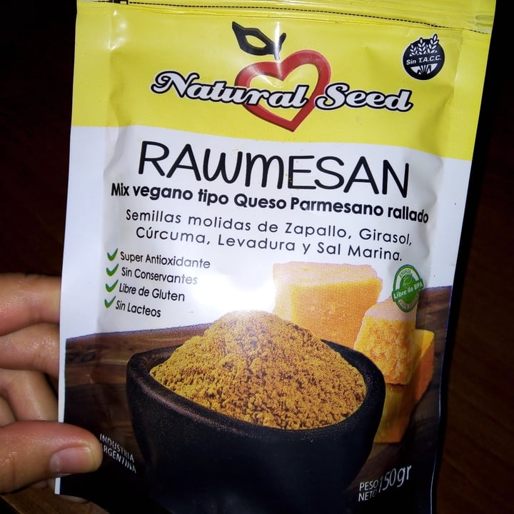 photo of Natural Seed Rawmesan shared by @jujuli on  14 May 2021 - review