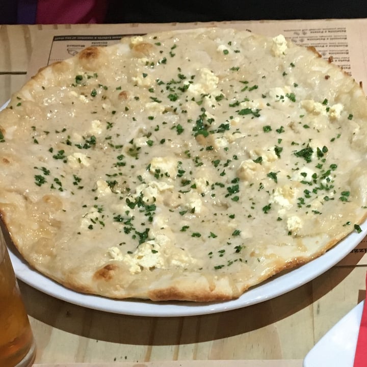 photo of Sora Lella Vegan Roman Restaurant Quattro Formaggi Pizza shared by @kathbenson on  13 Nov 2020 - review