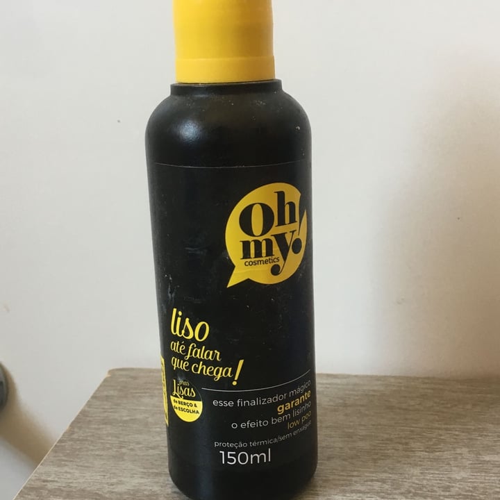 photo of Oh my! Cosmetics Finalizador/ Proteção Térmica E Efeito Liso LoW POI shared by @juliasoulat on  17 Nov 2022 - review