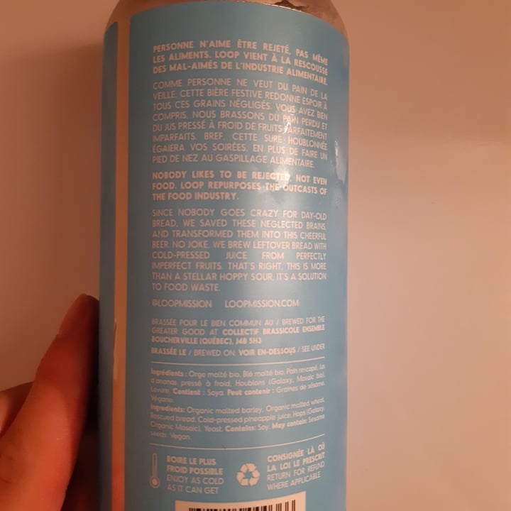 review photo of Loop sure houblonné annanas shared by @goldenwish on 01 Sep 2022 - review