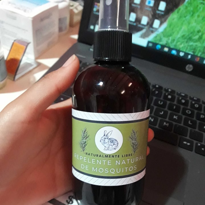 photo of Naturalmente libre Repelente natural de mosquitos shared by @marievegan on  15 Feb 2022 - review