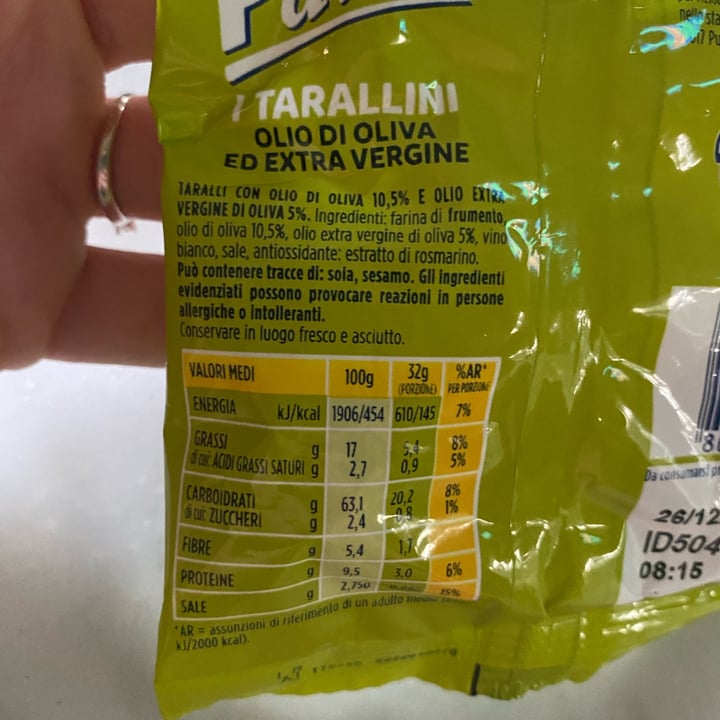 photo of Gran pavesi I tarallini shared by @vegiuly on  05 Sep 2022 - review