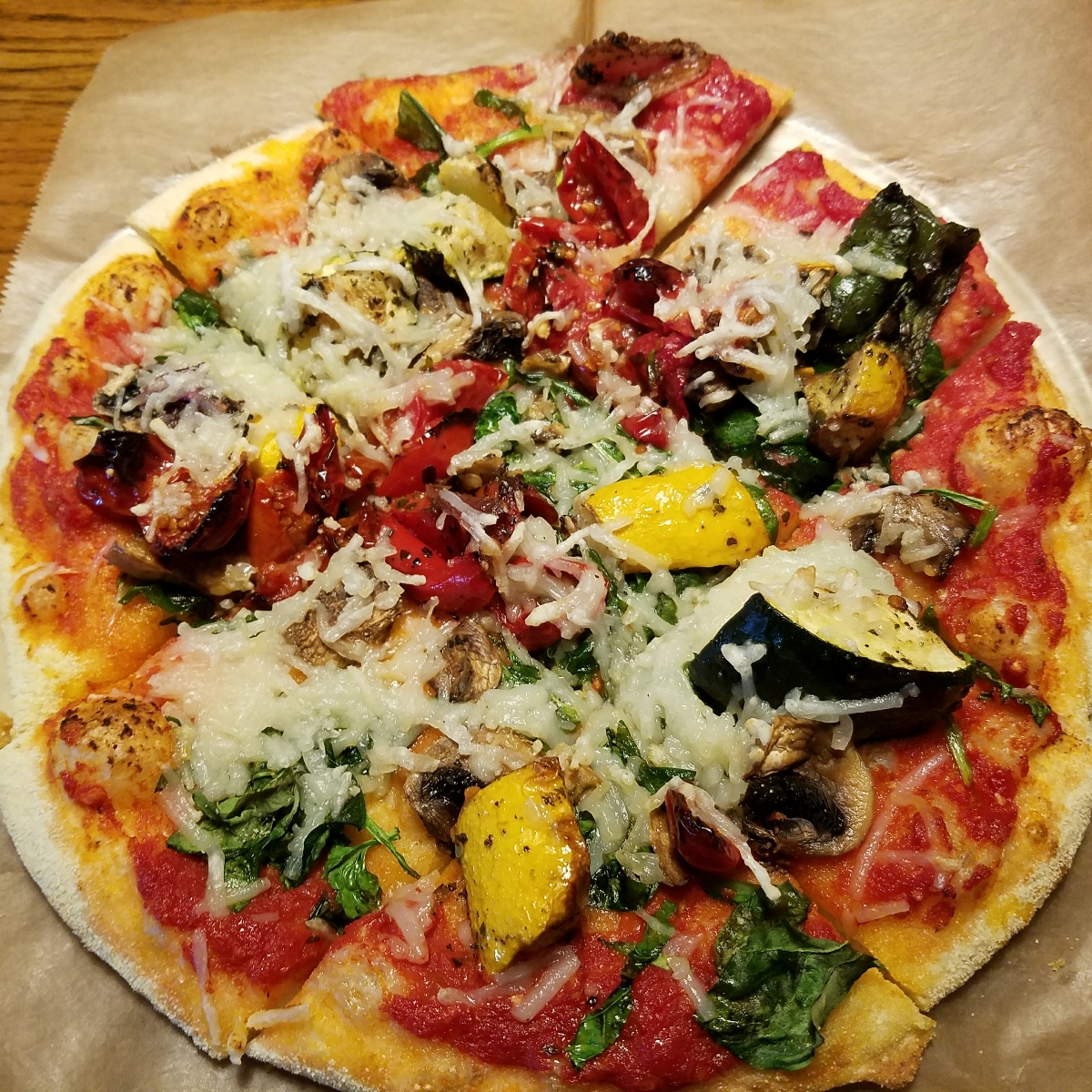 UNO Pizzeria & Grill Vegan Garden Pizza Reviews abillion