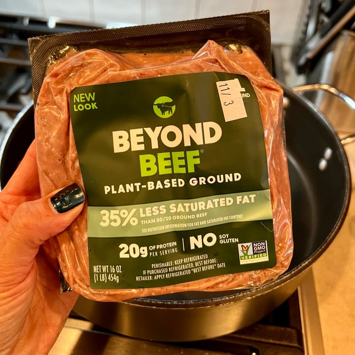 photo of Beyond Beef Beyond Beef Plant-Based Ground shared by @dirtysnouts on  07 Nov 2022 - review