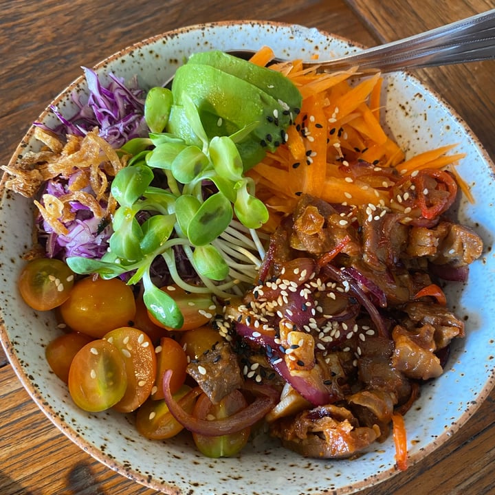 photo of Asa Vegan Kitchen and Studio Pulled BBQ Mushroom Bowl shared by @plantsfeelthough on  25 Sep 2022 - review