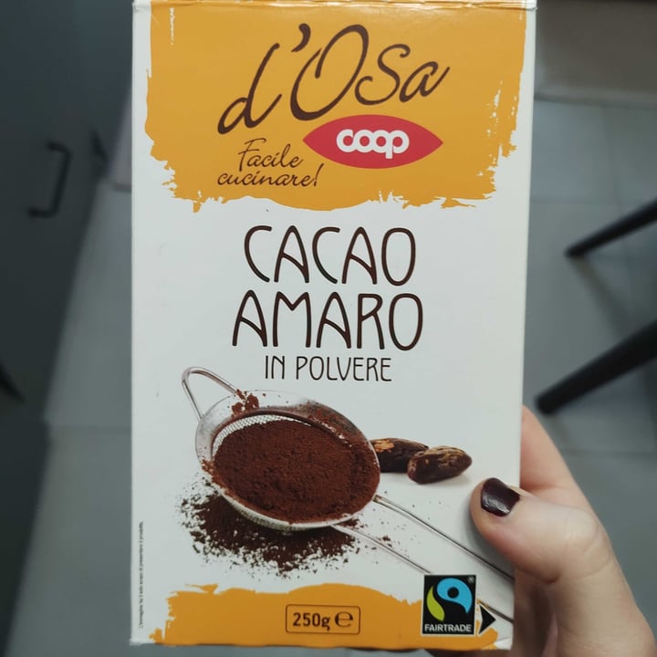 photo of D’osa Coop Cacao Amaro In Polvere shared by @sbveg on  04 Dec 2021 - review