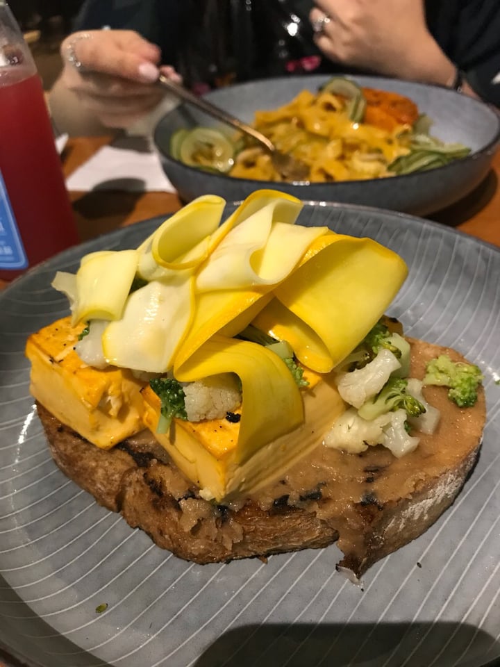 photo of HRVST Cafe & Bar Sourdough with Orange Glazed Grilled Tofu shared by @longliveclean on  04 Jul 2018 - review