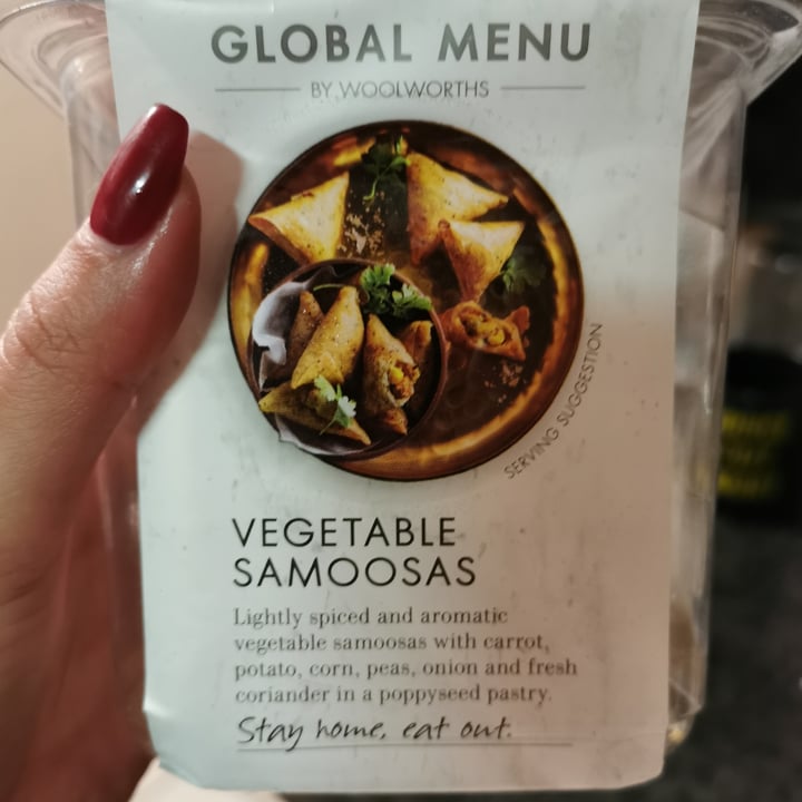 photo of Woolworths Food Woolworths Vegan Vegetable Samosas shared by @michellebarendse on  09 Aug 2021 - review