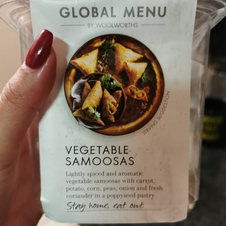 review photo of Woolworths Food Woolworths Vegan Vegetable Samosas shared by @michellebarendse on 09 Aug 2021 - review