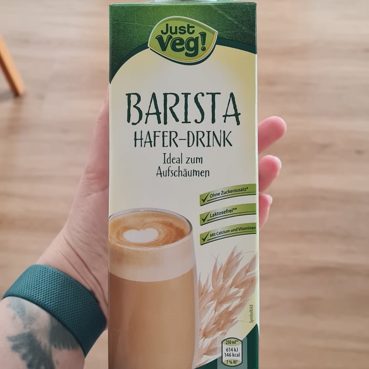 review photo of Just Veg! (ALDI Italy) Barista hafer-drink shared by @mariettes on 18 Aug 2022 - review