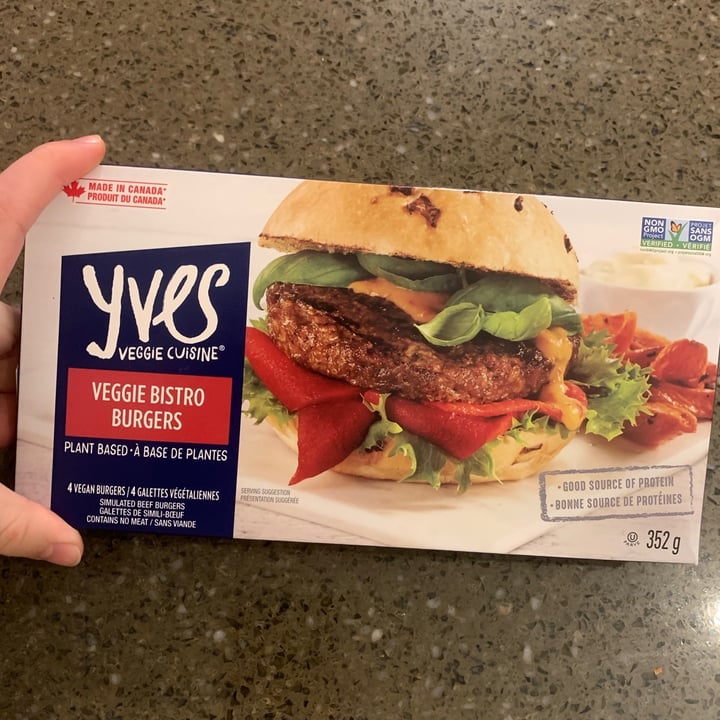 review photo of Yves Veggie Cuisine Veggie Bistro Burgers shared by @juliemari on 07 May 2021 - review